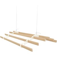 Monstershop Clothing Airer Ceiling Pulley - Ivory - 1.5m in White