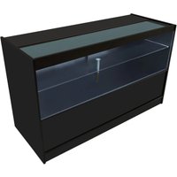 Monstershop LED Retail Shop Counter C1500 - Black
