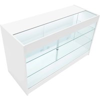 Monstershop LED Retail Shop Counter K1500 - White