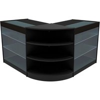 Monstershop Apollo LED Shop Counter Set LM60 & 2 x K900 - Black