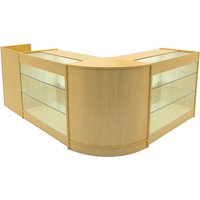 Monstershop Aries LED Shop Counter Set CM60, TB60 & 2 x K1200 - Maple in Beige