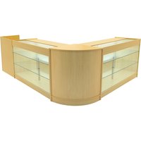Monstershop Aries LED Shop Counter Set CM60, TB60 & 2 x K1500 - Maple in Beige