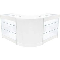 Monstershop Helios LED Shop Counter Set CM60 & 2 x K900 - White
