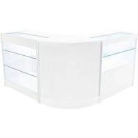 Monstershop Hera LED Shop Counter Set K900, C900 & CM60 - White