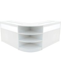 Monstershop Theseus LED Shop Counter Set LM60 & 2 x B1200 - White