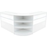 Monstershop Andromeda LED Shop Counter Set LM60 & 2 x C1200 - White