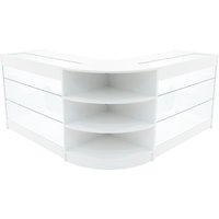 Monstershop Apollo LED Shop Counter Set LM60 & 2 x K1200 - White