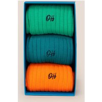 Oswin Hyde Men's Brave 3-Pack Cotton Socks
