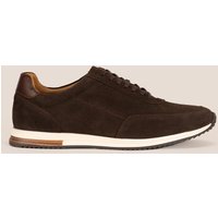 Spencer Lace Up Suede Trainers