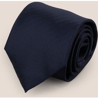 Oswin Hyde Men's Navy Self Stripe Tie