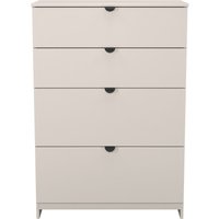 Ready Assembled 2 U Norway 4 Drawer Deep Chest (Ready Assembled) in Taupe
