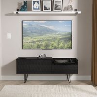 Ready Assembled 2 U Islay 2 Drawer Coffee TV Unit (Ready Assembled) in Black