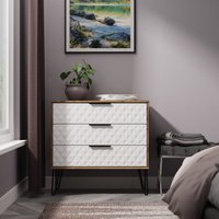 Ready Assembled 2 U Islay 3 Drawer Chest (Ready Assembled) in White | Size: Medium