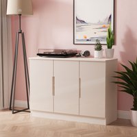 Ready Assembled 2 U Lucca 3 Door Sideboard (Ready Assembled) in Taupe