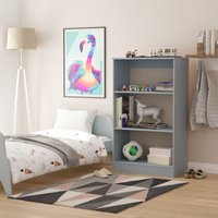 Ready Assembled 2 U Dover Bookcase (Ready Assembled) in Light Blue