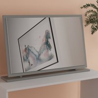 Ready Assembled 2 U Memphis Large Mirror (Ready Assembled) in Grey