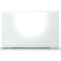 Ready Assembled 2 U Memphis Large Mirror (Ready Assembled) in White