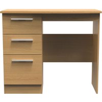 Ready Assembled 2 U Windsor 3 Drawer Vanity (Ready Assembled) in Light Brown