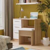 Ready Assembled 2 U Trent 3 Drawer Vanity (Ready Assembled)