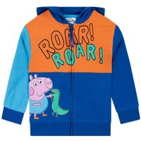 Peppa Pig Boy's George Pig Hoodie in Blue | Size: 3-4 Years