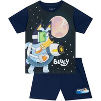 Bluey Boy's Bingo Short Pyjamas in Blue | Size: 18-24 m