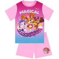Paw Patrol Girl's Liberty, Everest & Skye Pyjama Set in Pink | Size: 6-7 Years