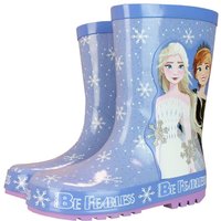 Disney Girl's Anna & Elsa Frozen Wellington Boots in Purple | Size: Infant 13