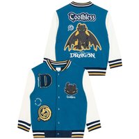 How To Train Your Dragon Boy's Toothless Jacket in Blue | Size: 6-7 Years