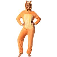 Bluey Women's Chilli Onesie 3D Ears in Orange | Size: Large
