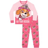 Paw Patrol Girl's Skye Long Sleeve Pyjamas in Pink | Size: 18-24 m