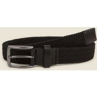 & Braided Stretch Belt