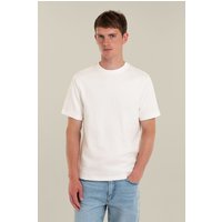 Larsson & Co Men's Sven - Soft Touch Interlock T-Shirt in White | Size: Medium