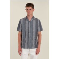 Men's Janne - Jacquard Stripe Short Sleeve Shirt