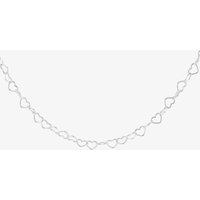 Sterling 18 Inch Open Heart Link Chain 8.12.6074 inches