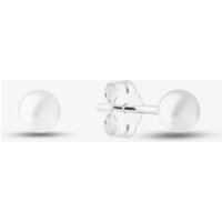 T.H.Baker Women's Sterling Silver 4mm Ball Stud Earrings S4002