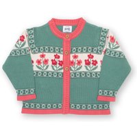 Kite Girl's Rosey Posey Cardi in Green | Size: 6 Years