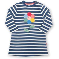 Kite Girl's Fab Flower Sweat Dress in Navy | Size: 18-24 m