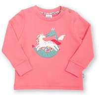 Kite Girl's Folktale Friends Sweatshirt in Pink | Size: 9 Years