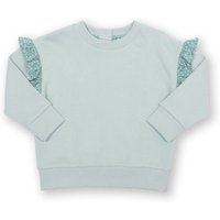 Kite Girl's Pixie Petals Sweatshirt in Green | Size: 10-11 Years