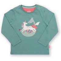 Kite Girl's Folktale Friends T-Shirt in Green | Size: 6 Years