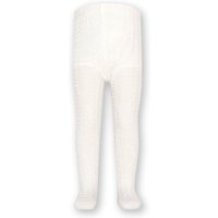 Kite Girl's Cable Tights Off-White in Cream | Size: 4-6 Years