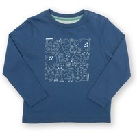 Kite Boy's Farmtime T-Shirt in Navy | Size: 6 Years