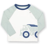 Kite Boy's Dumper Truck T-Shirt in Green | Size: 12-18 m