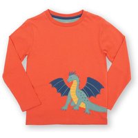 Kite Boy's King Dragon T-Shirt in Orange | Size: 8 Years
