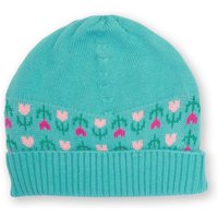 Kite Girl's Hygge Hat Flower Fable in Blue | Size: 3-6 Years