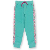 Kite Girl's Side Stripe Joggers Ditsy Tales in Blue | Size: 6-9 m