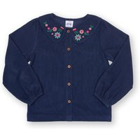 Kite Girl's Belle Of The Ball Blouse in Navy | Size: 7 Years