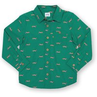 Kite Boy's Daxie Dog Shirt in Green | Size: 9 Years
