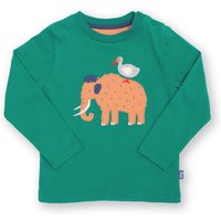 Kite Boy's Woolly Mammoth T-Shirt in Green | Size: 6 Years