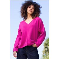 Kite Women's Loscombe Knit Jumper Fuchsia in Pink | Size: Small